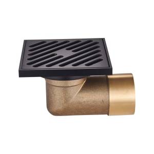 Душевой трап Raglo R606.10.06 черный, 10x10 см
