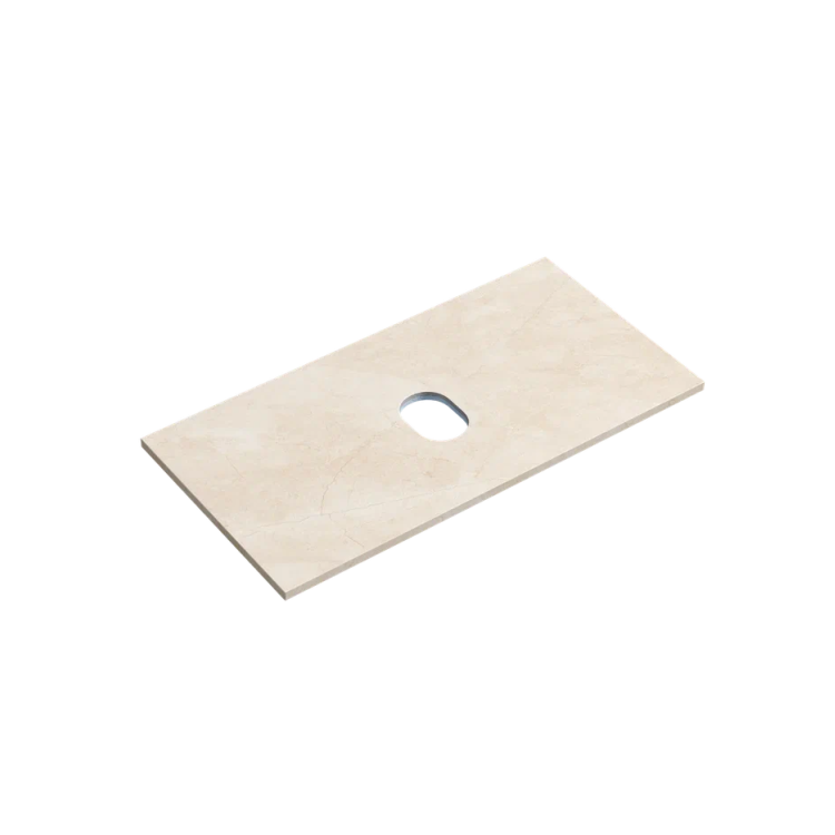 Столешница Sancos TT90A1X с отверстием под смеситель, Black Sky, 90x46