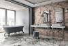Керамогранит Rex Ceramiche Les Bijoux de Rex 765700r Marron Imperial Glossy 6mm 120x280 фото 8