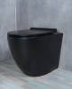 Унитаз приставной Gid Convexo TRS-269BM 62214Y черный матовый фото 12
