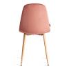 Стул Tetchair Breeze (mod. JSC-58) 21213 Coral (коралловый) HLR44/натуральный 44x53x86 фото 4