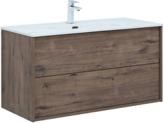 Тумба для комплекта Aquanet Lino 100 дуб веллингтон