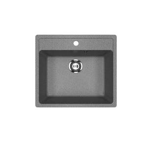 Мойка кухонная Uperwood Simple (Симпл) UPD-300-309 темно-серая, 56x50