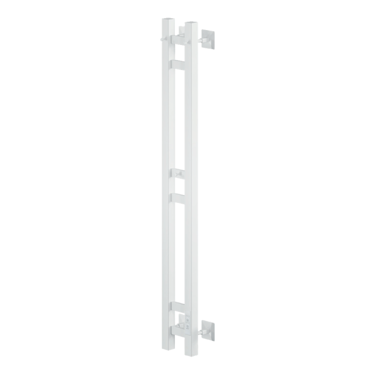 Полотенцесушитель электрический Comfysan Alto-K 013288 EC-2 120/10 белый матовый