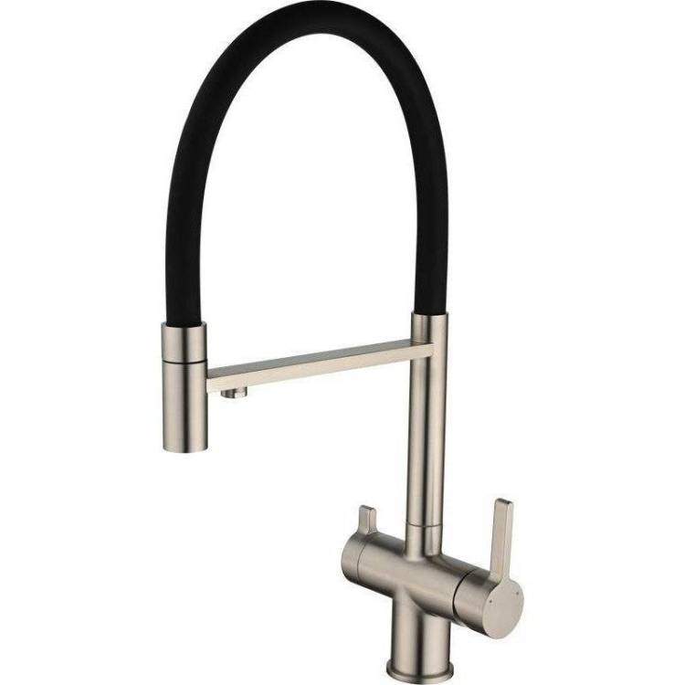 Смеситель для кухни Oulin OL-8024 Satin