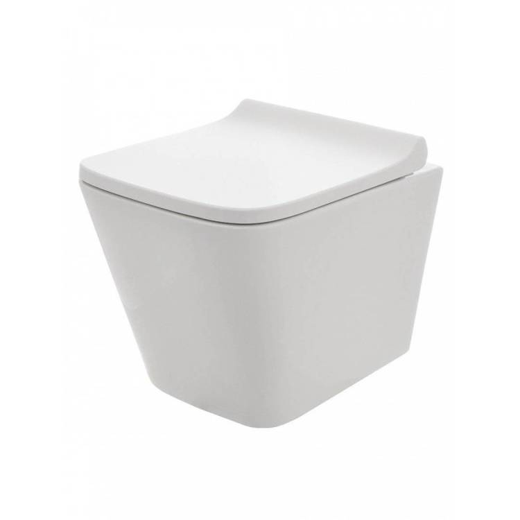 Унитаз подвесной AQUAme AQM2004 с крышкой-сиденьем микролифт