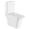 Унитаз-компакт Cerutti Spa Nivolet 8457 безободковый, с микролифтом