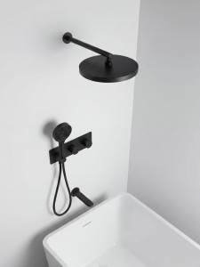 Душевая система AltroBagno Рикко (Ricco) 040302 MB черный матовый