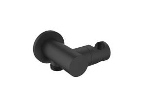 Шланговое подключение ESKO SH805 black с держателем, черный