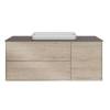 Тумба под раковину Kerama Marazzi Plaza Modern PLB.M.120.3\OAK.O подвесная 120 дуб орегон 3 ящика