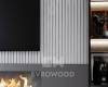 Стеновая панель Evrowood PL 04 Рейка широкая 200x1.2x12 фото 3