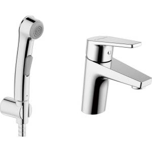 Смеситель для раковины Bravat Line F15299C-2 с гигиеническим душем