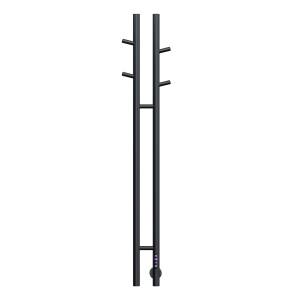 Полотенцесушитель электрический Vincea VTD-1D2BE 25х130, матовый черный, таймер