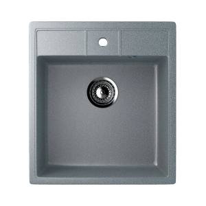 Мойка кухонная Uperwood Simple (Симпл) UPD-305-309 темно-серая, 45x50