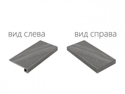 Ступень Italon Контемпора 620070000672 Карбон Угловая Правая 33x120
