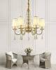 Подвесная люстра Lumina Deco Fabione LDP 1200-6 F.GD фото 3