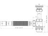 Сифон для раковины АНИ Пласт Юнг BM1015 1 1/4"x32 с гибкой трубой 32x32/40 фото 3