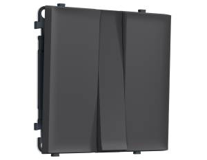 Комплект механизма 3-клавишного выключателя Ambrella Volt Sigma MS905010 графит мягкое касание