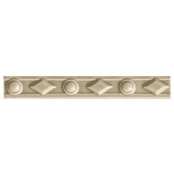 Бордюр Ceramiche Grazia Amarcord Dam88 Diamantato Tabacco M. 3x20