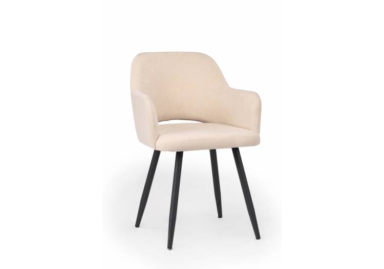 Стул на металлокаркасе Notta Эолин 631711 Бежевый (glory 03)