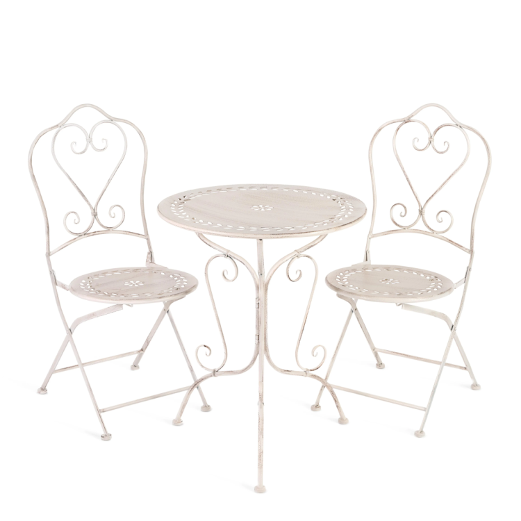 Комплект Tetchair Secret De Maison Monique (mod. PL08-6241.6242) 14073 античный белый (antique white)