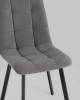 Стул Stool Group Oliver Square fb-oliver-square-neo-35 велюр тёмно-серый фото 6