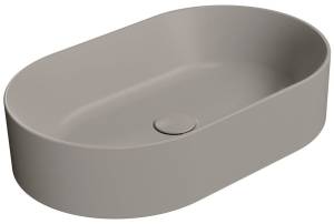 Раковина GSI Kube X 945805 серый беж матовый, 60x37