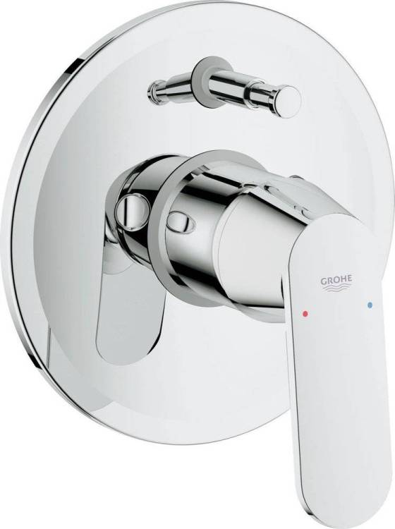 Смеситель для ванны с душем Grohe Eurosmart Cosmopolitan 32879000 С ВНУТРЕННЕЙ ЧАСТЬЮ