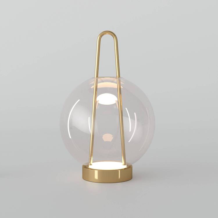 Настольная лампа светодиодная Eurosvet Frasco 80507/1 латунь