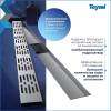 Душевой трап Teymi Ellie T90377 решетка нержавеющая сталь, 10х80 см фото 4