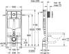 Система инсталляции для унитазов Grohe Rapid SL 38813001 4 в 1 с кнопкой смыва фото 15