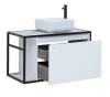 Тумба под раковину Aquanet Nova Lite Loft 90 261651 белый фото 3