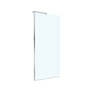 Душевая перегородка BelBagno UNO-L-1-TB-90-C-Cr профиль хром, стекло прозрачное, 90x200