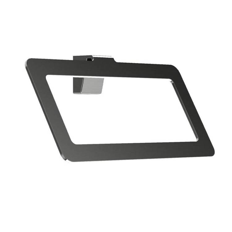 Полотенцедержатель Wonzon & Woghand Eclipse WW-V2201-GM темный графит