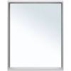 Зеркало Allen Brau Reality 60 1.32016.02 с LED подсветкой, серебро брашированное, 750x600x140