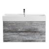 Тумба под раковину Cezares MOLVENO 46-80-2C-SO-LG Legno Grigio, 80x46x50