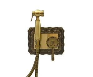 Гигиенический душ Bronze de Luxe 10136 со смесителем, с внутренней частью
