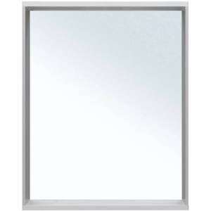 Зеркало Allen Brau Reality 60 1.32016.02 с LED подсветкой, серебро брашированное, 750x600x140