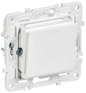 Выключатель карточный IEK Skandy SK-V11-0-10-K01 арктический белый