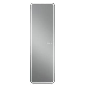 Зеркало с подсветкой и часами Art&Max Terni 450x1500" AM-Ter-450-1500-DS-F-T