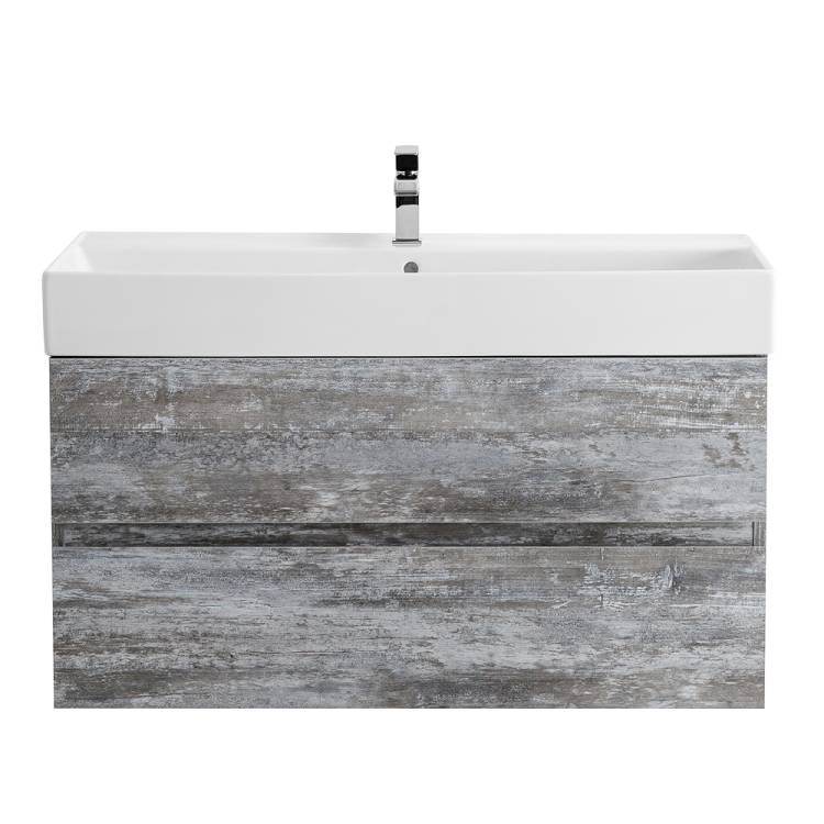 Тумба под раковину Cezares MOLVENO 46-80-2C-SO-LG Legno Grigio, 80x46x50