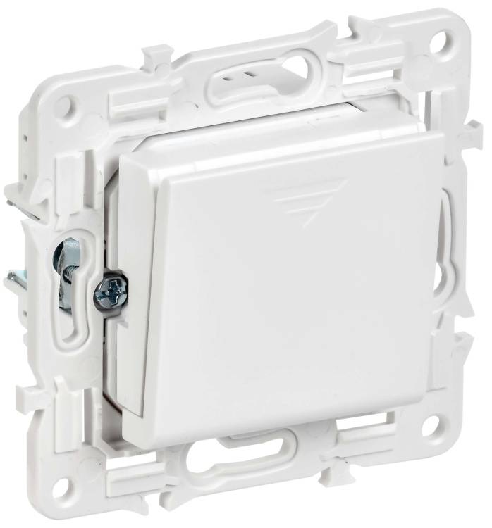 Выключатель карточный IEK Skandy SK-V11-0-10-K01 арктический белый
