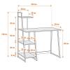 Стол письменный Tetchair Wd-16 20151 burnt 50x118x102 фото 10