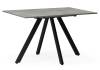 Стол Woodville Keon 619930 цемент, черный 118(141.8)x78x75
