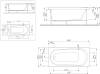 Фронтальная панель для ванны Am.Pm Joy W85A-170-070W-P 170x70 см фото 2