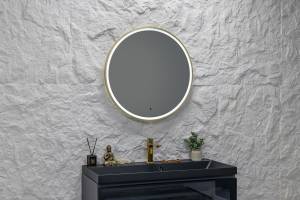Зеркало Silver Mirrors Делуна LED-00003142 с подсветкой, D 80 см