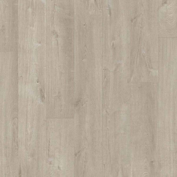 SPC Плитка Quick-Step Pulse Glue Plus 2.5/33 PUGP40105 Дуб Хлопковый Светло-серый 1515x217