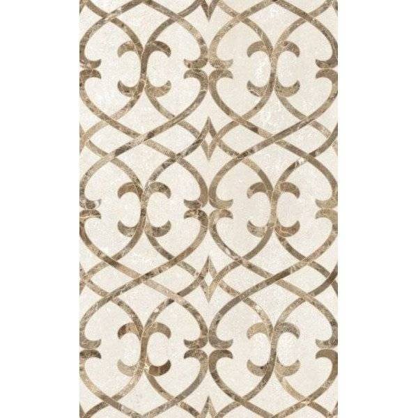 Декор Шахтинская плитка Глория 10301002102 Бежевый 01 25x40