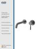 Смеситель для раковины Gid Edessa SS070GMNS вороненая сталь