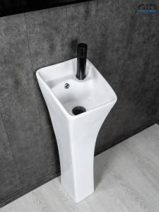 Раковина Gid Autonomo M9012 81101 белая, 30x33x89